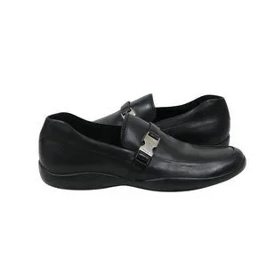 Prada | Shoes | Prada Mens Spazzolato Rois Buckle Loafers  display picture 3